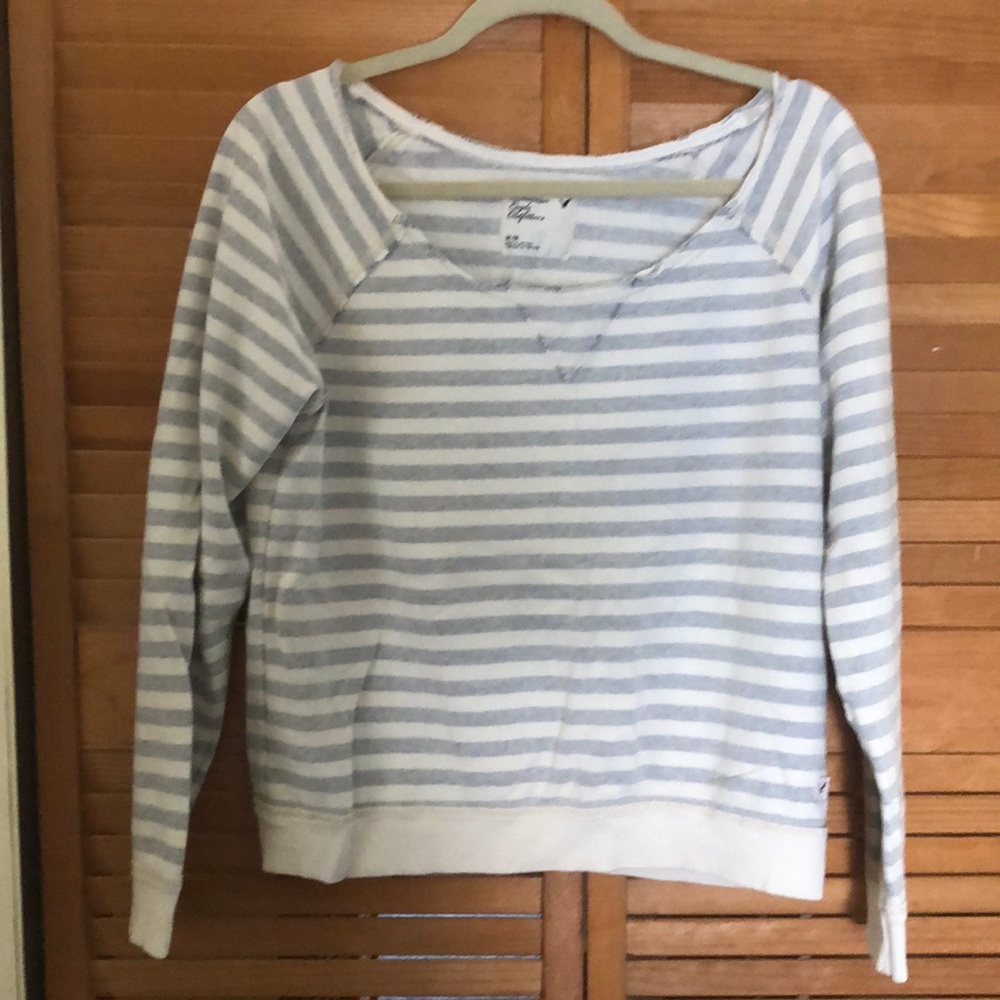 American Eagle Outfitters Striped Sweatshirt